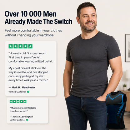 FormFit™ 2.0 - Wear It Under Any Shirt. Look Slimmer In Seconds